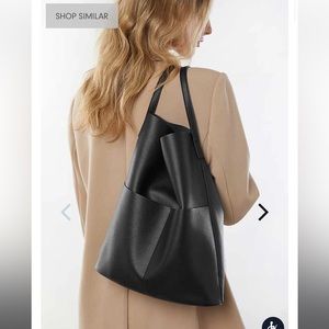 Oak + Fort - Black Tote Bag - NWT